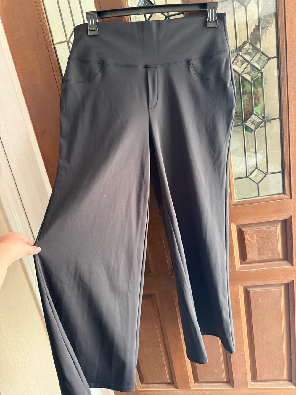 Halara black stretch pants